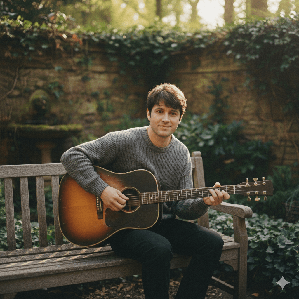 Learning guitar for mental health with the Gibson App