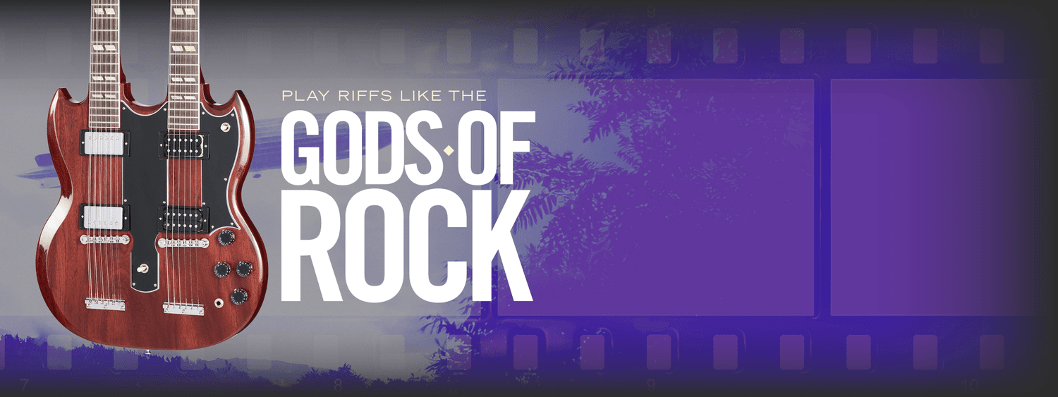 Playing Riffs Like The Gods Of Rock