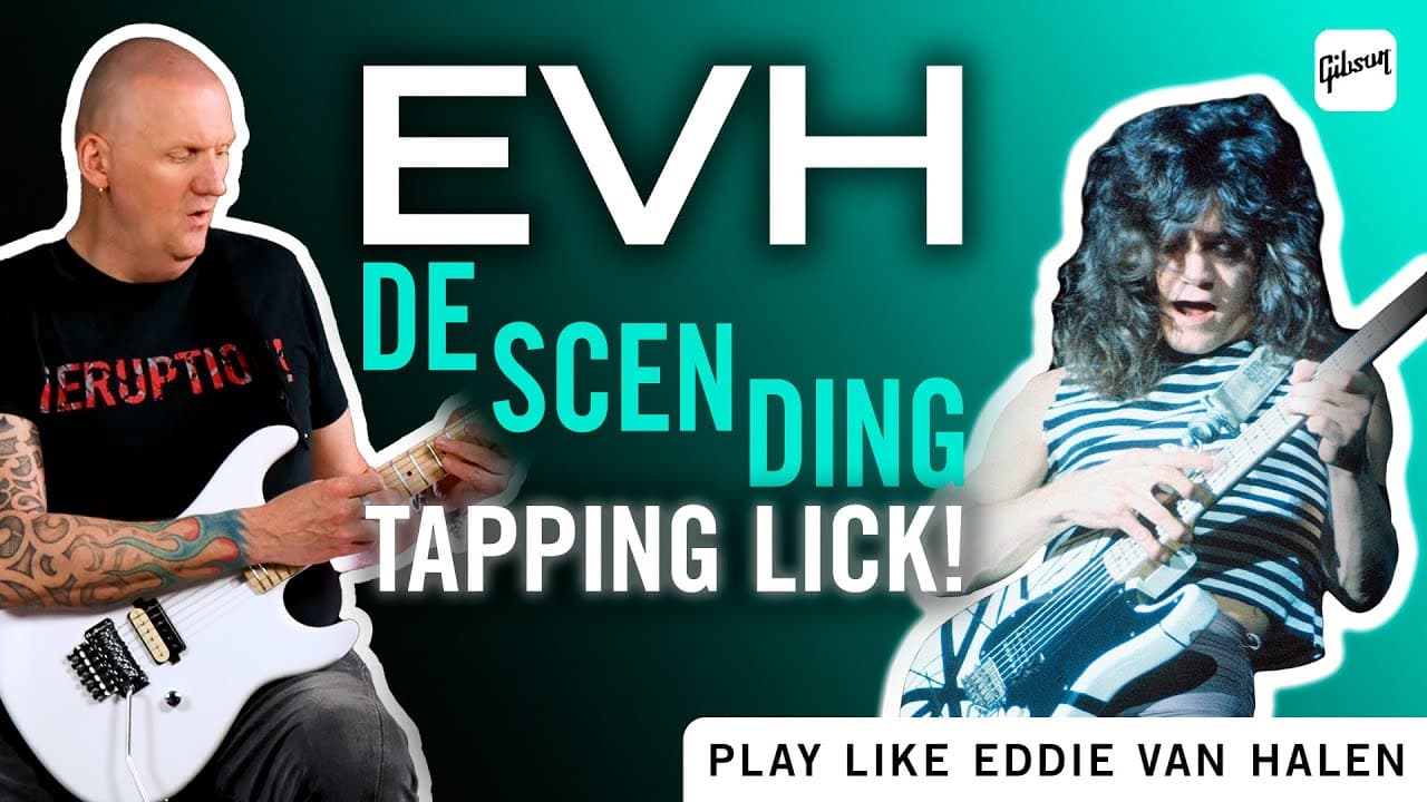 Eddie Van Halen 3-Note Tapping Lick: Master Descending Tapping!