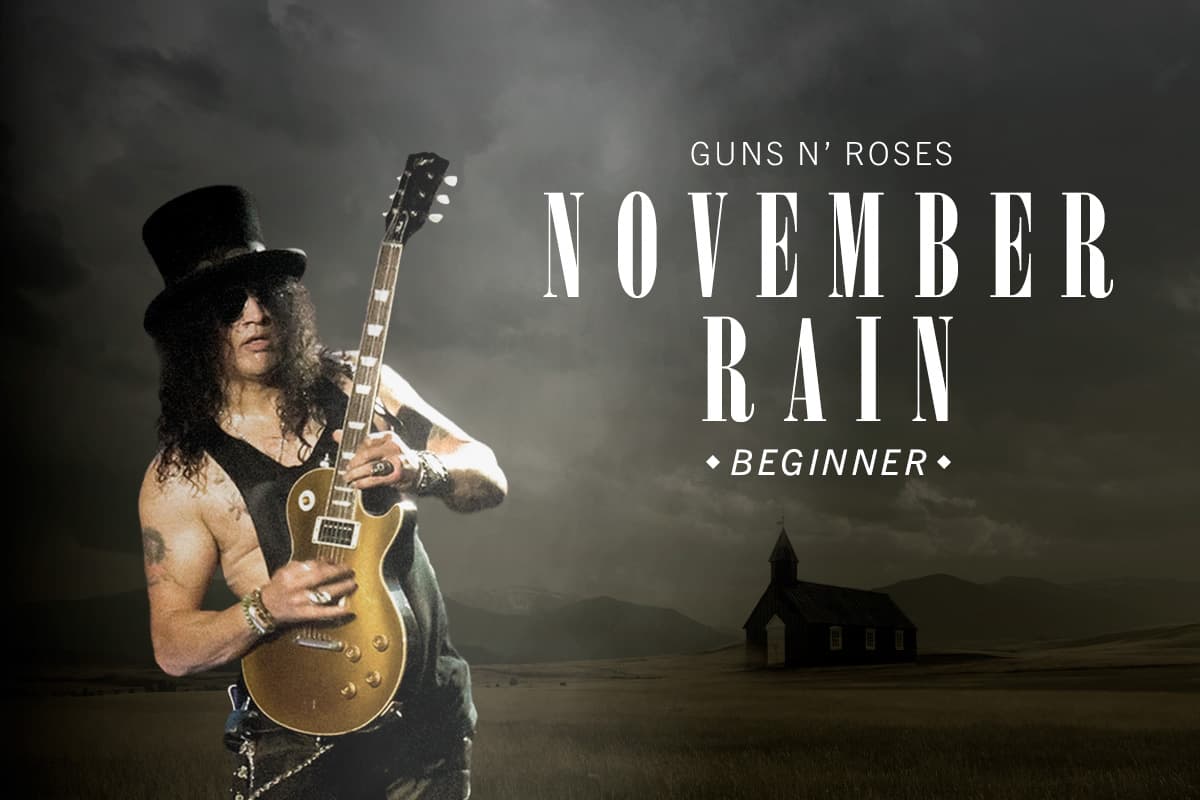 Get caught in the rain - November Rain by Guns N' Roses