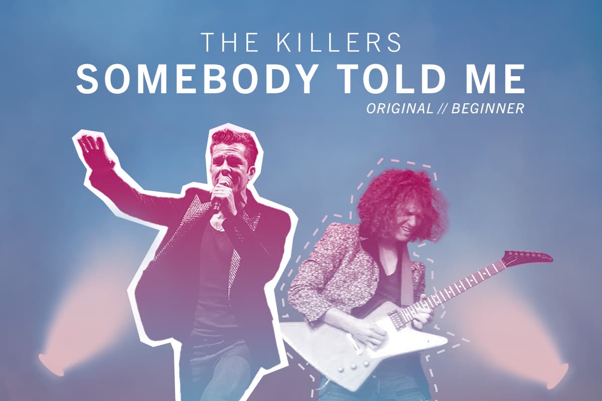 Dive into a pop-rock classic - Somebody Told Me by The Killers