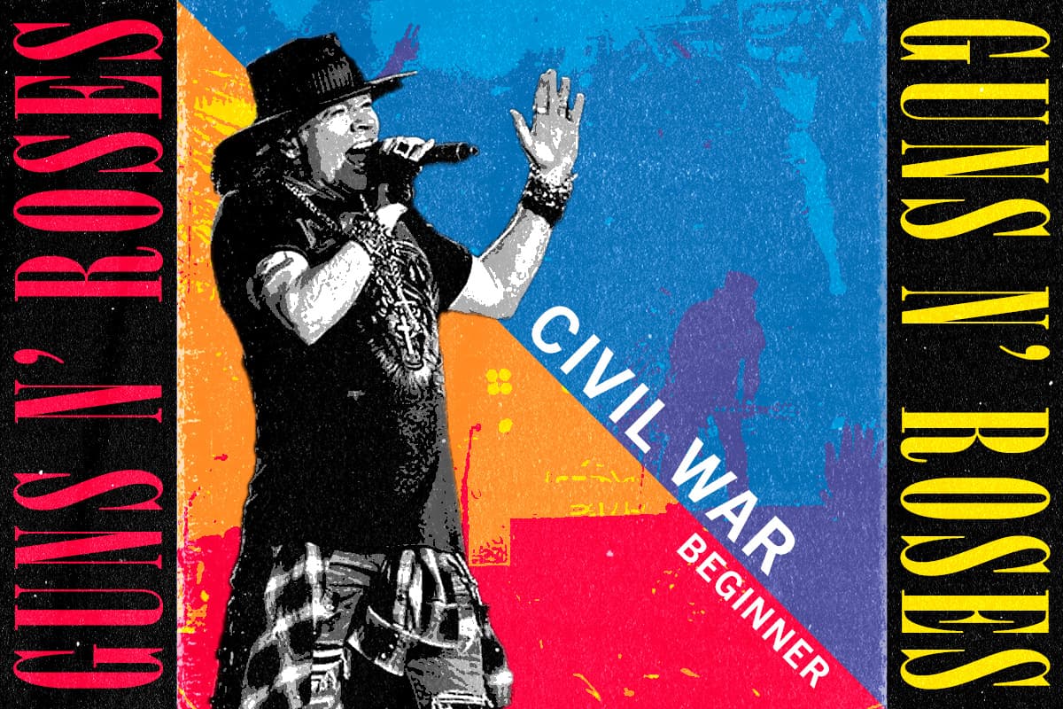 Gear up for one of rock’s most epic anthems - Civil War by Guns N’ Roses