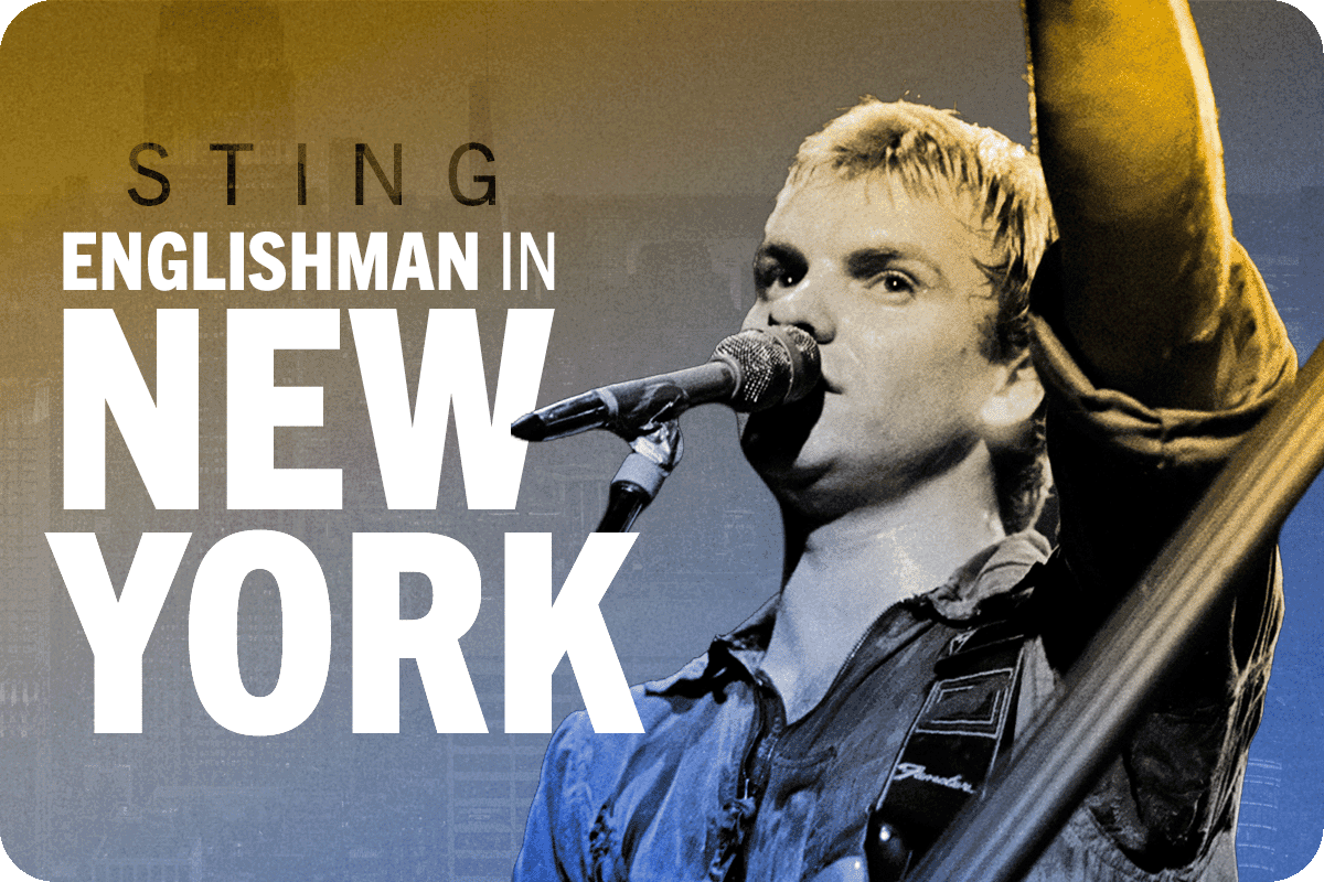 A "Legal Alien" just landed - Learn "Englishman In New York" by Sting