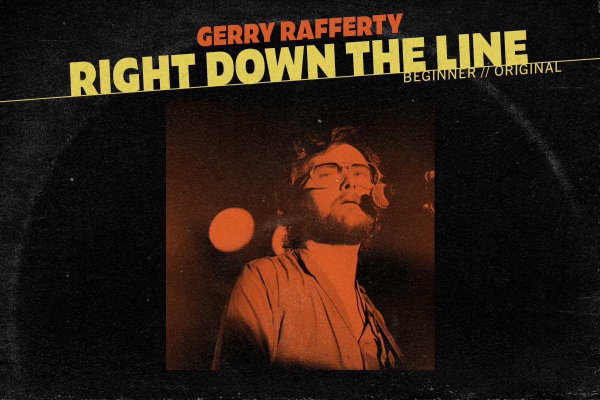 Groove right down the line - Right Down The Line by Gerry Rafferty